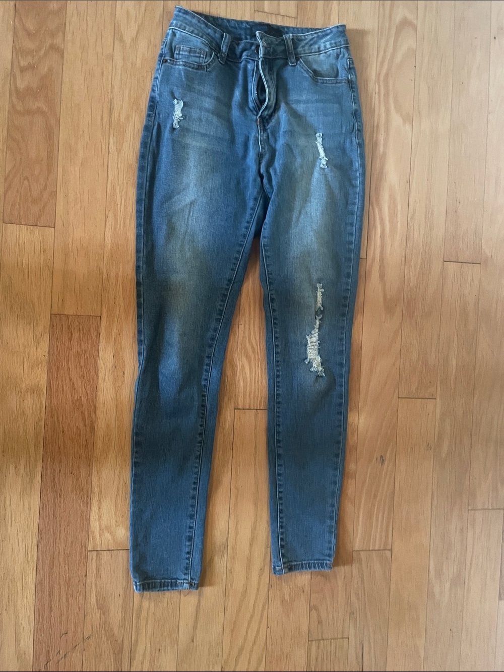 Ci sono Women’s Distressed Skinny Jeans - Blue size 5/27